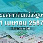 ตรวจผลสลากลอตเตอรี่